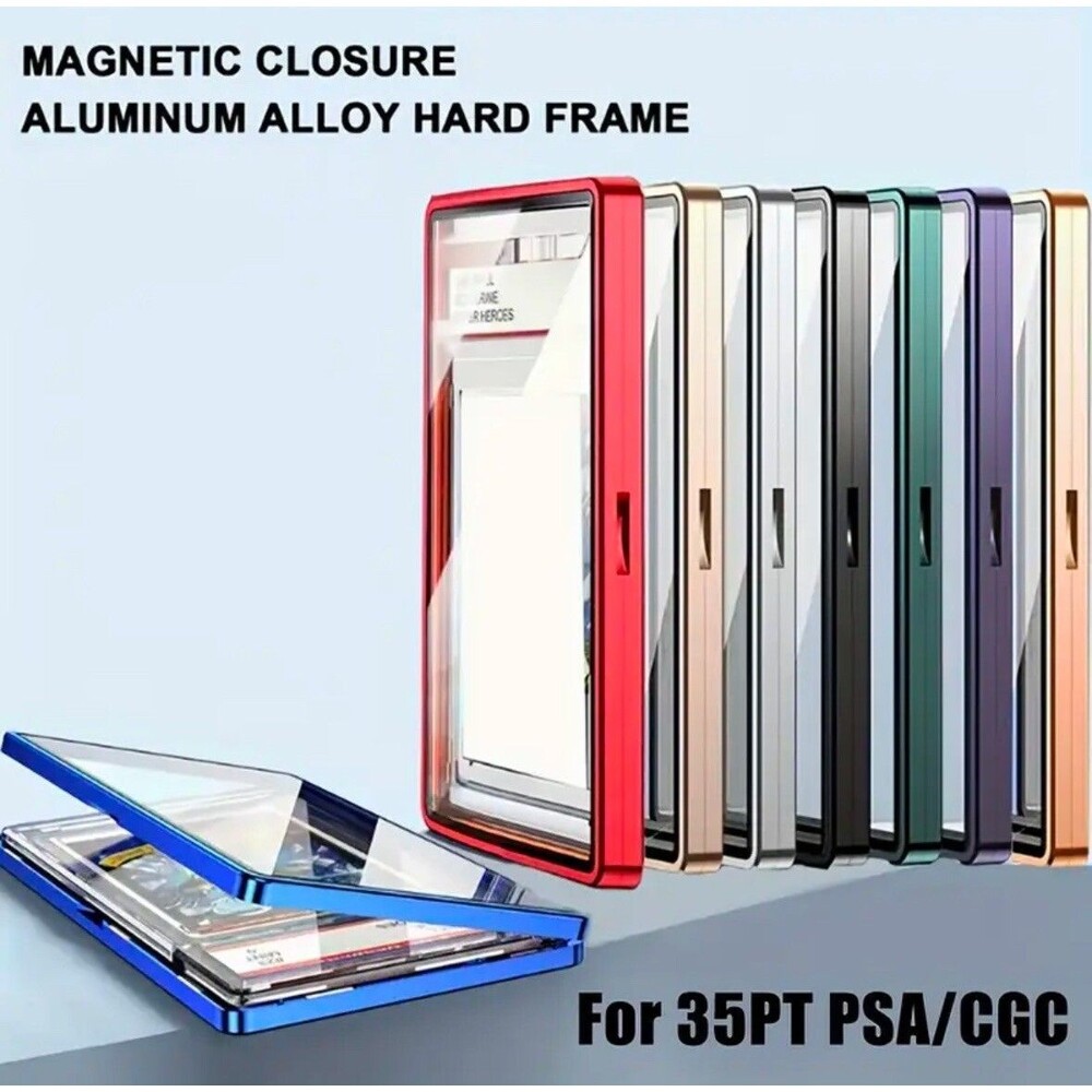 PSA, CGC EZ Graded Cards Protector Holder Magnetic Case Display